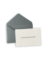 TU VEUX JOUER CE SOIR? Kinky Card